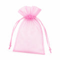 Organzabeutel Rosa mit Kordelzug für Geschenke