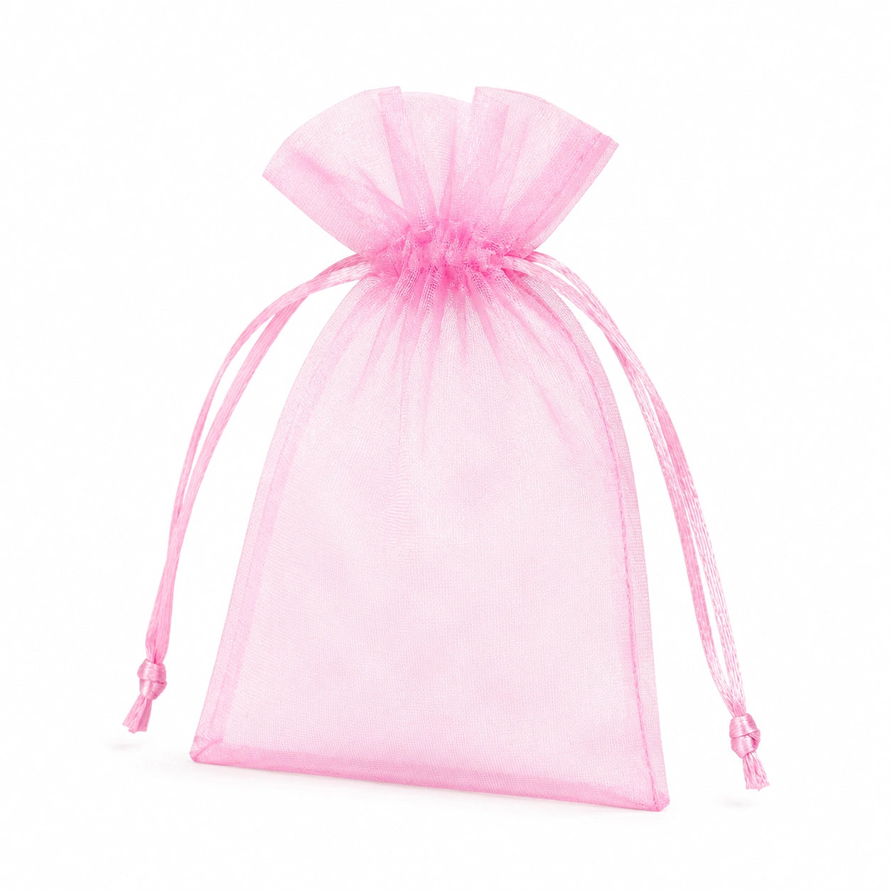 Organzabeutel Rosa mit Kordelzug für Geschenke